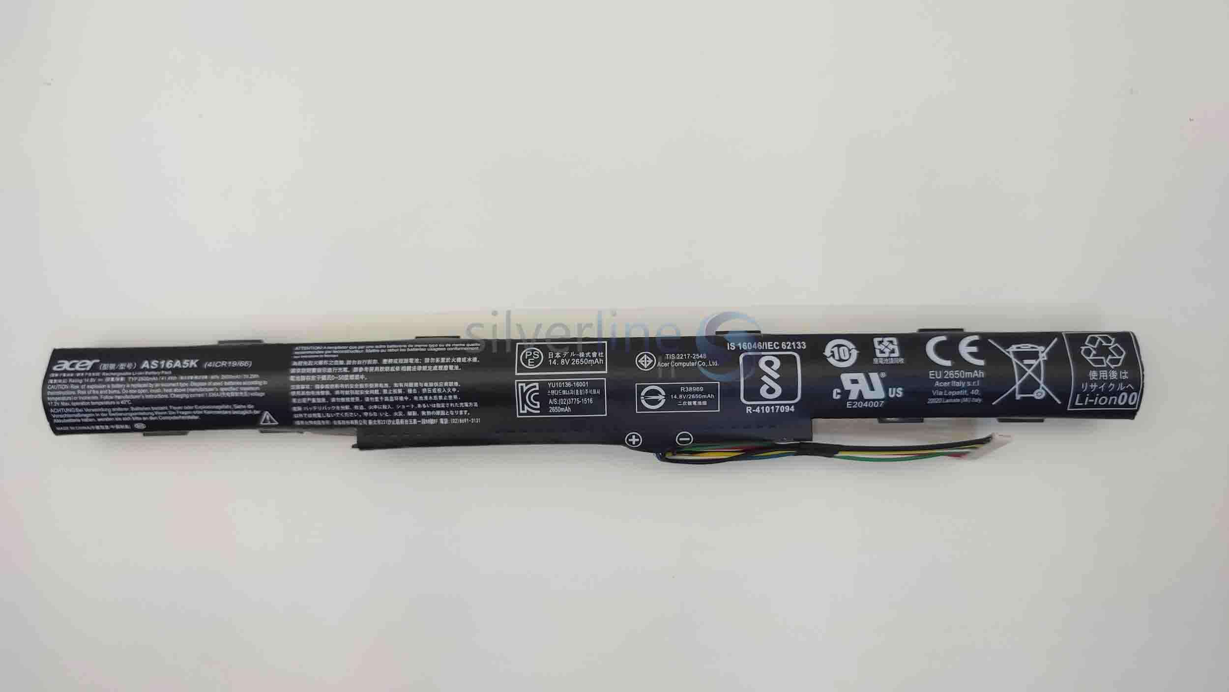 Acer Aspire E5-575 E5-575G Laptop Battery 14.8V 41.1Wh 2800mAh AS16A5K / AS16A7K / AS16A8K / KT.00405.001