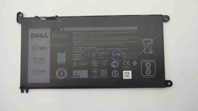 Dell Latitude / Inspiron Battery 42Wh WDXOR / 03CRH3 / C4HCW / CYMGM / FW8KR - Image 3