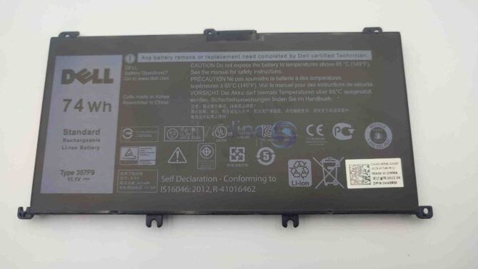 Dell Inspiron 15 7566 _ 7559 Note Book Battery 74Wh 0GFJ6 _ 357F9 - Image 3