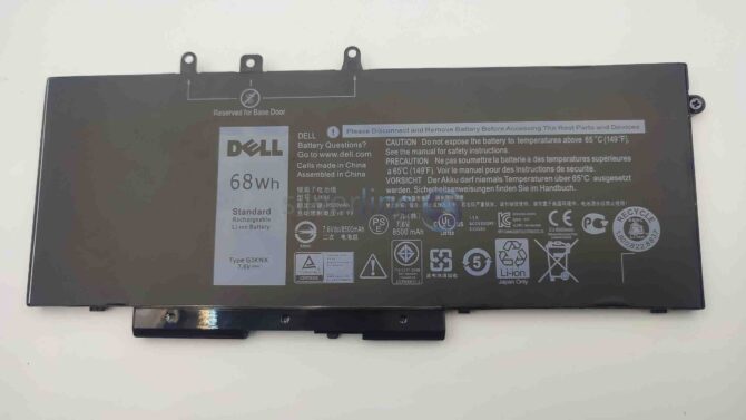 Dell Latitude 5480 E5580 Precision 15 3520 Battery 68Wh DV9NT _ 0GD1JP _ FPT1C _ GJKNX