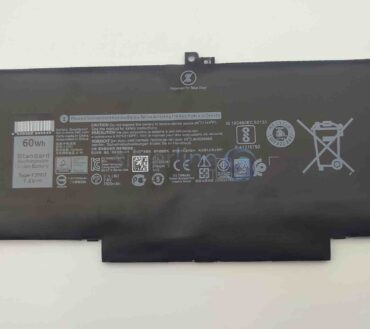 Dell Latitude E7380 7490 Laptop Battery 60Wh DM3WC _ 2X39G _ MYJ96 _ KG7VF _ V4940 _ F3YGT
