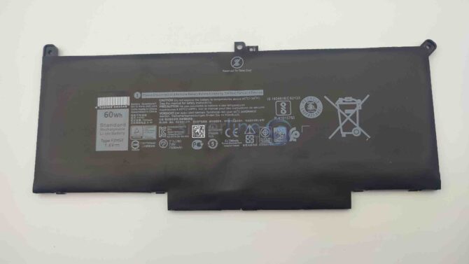 Dell Latitude E7380 7490 Laptop Battery 60Wh DM3WC _ 2X39G _ MYJ96 _ KG7VF _ V4940 _ F3YGT