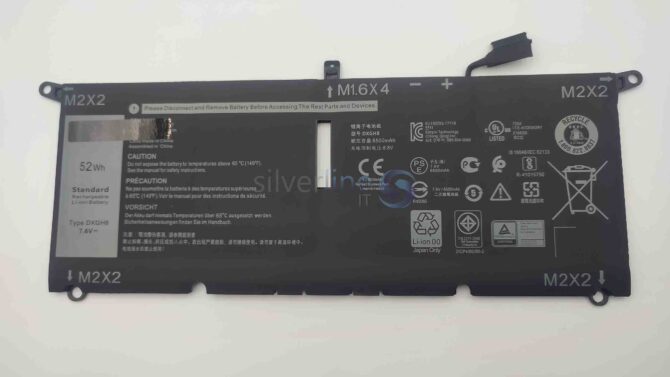 Dell XPS 13 9370 9380 Inspiron 13 7390 7391 2-in-1 5390 5391 7490 Latitude 3301 E3301 Vostro 5390 5391 0 Laptop Battery 52Wh DXGH8 _ 0H754V _ G8VCF