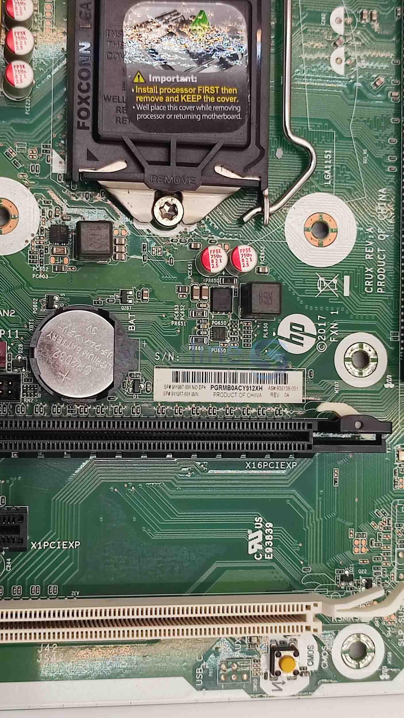 HP ProDesk 400 G4 SFF Barebones – Motherboard, PSU, Chassis & Heatsink – Used, Tested