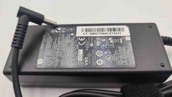 HP 90W AC POWER ADAPTER 19.5V BLUE - Image 3