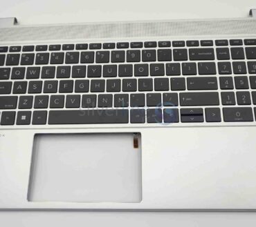 HP Probook 450 G8 G9 Palmrest WIth Backlit Keyboard M21740-001 / M21741-001 / M78508-001 Sliver