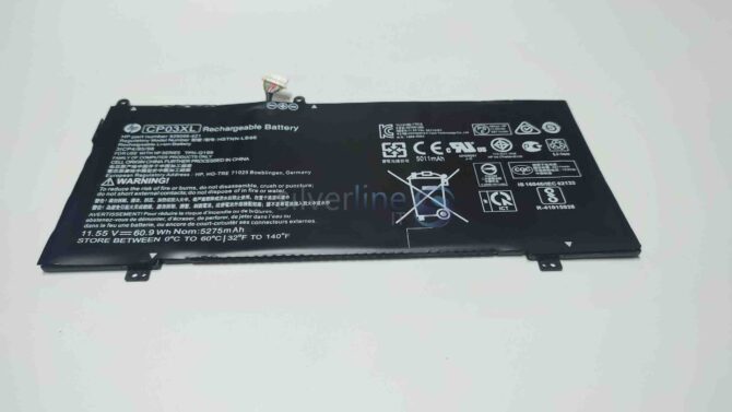 HP Spectre X360 13 Series Battery 11.55V 60.9Wh 5275mAh CP03XL _ 929072-855