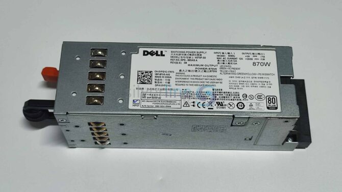 Dell-PowerEdge-870W-Power-Supply-FOR-R710-T610-Server-0YFG1C-0YF91C-N870P-S0 - Image 3