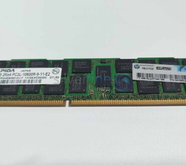 HPE-16GB-(1x16GB)-Dual-Rank-x4-PC3L-10600-(DDR3-1333)-Registered-CAS-9-LP-Memory-Kit-647901-B21-/-647653-081-/-664692-001-/-647901-S21-Hp-Proliant-Server-G8-Series