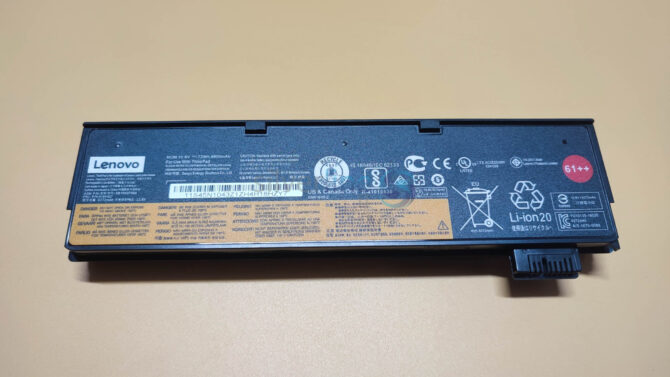 Lenovo ThinkPad T470 T480 Battery 72Wh 01AV492 / 01AV427 61++