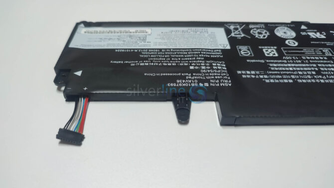 Lenovo ThinkPad 13 1st /2nd Gen (Type 20J1, 20J2) 13 Chromebook S2 1st /2nd Gen Battery 3 Cell 42Wh 01AV401 01AV402 01AV435 01AV436 01AV400 01AV437 SB10K97593 - Image 2