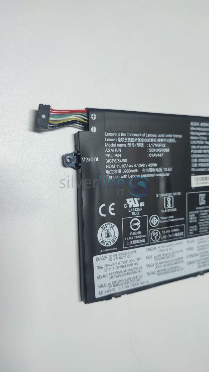 Lenovo ThinkPad E480 E580 E590 Battery 01AV445 01AV446 01AV448 L17L3P51 SB10K97606