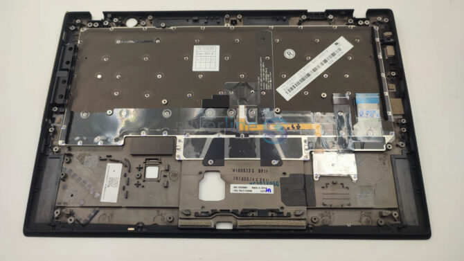 Lenovo Thinkpad X1 Carbon 6th Gen Palmrest With Backlit Backlight Keyboard 01LX508 / 02HL880 - Image 2