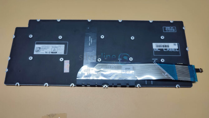 Dell inspiron 13 5301 5390 5391 7306 7390 7391, inspiron 14 5405 5406 5490 5493 5498 7405 7409 7490 7491 Backlit Keyboard 02PYG9 - Silver - Image 2