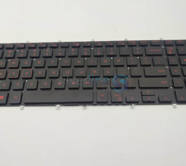 Dell Inspiron 15-7566 7567 5567 5565 5568 5570 5575 7566 Dell G3 3500 G5 SE 5505 Backlit Keyboard Red Letters 03R0JR / G9VK7 NSK-EC3BW