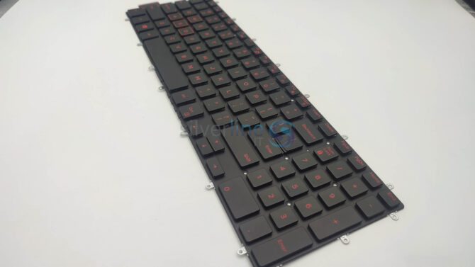 Dell Inspiron 15-7566 7567 5567 5565 5568 5570 5575 7566 Dell G3 3500 G5 SE 5505 Backlit Keyboard Red Letters 03R0JR / G9VK7 NSK-EC3BW