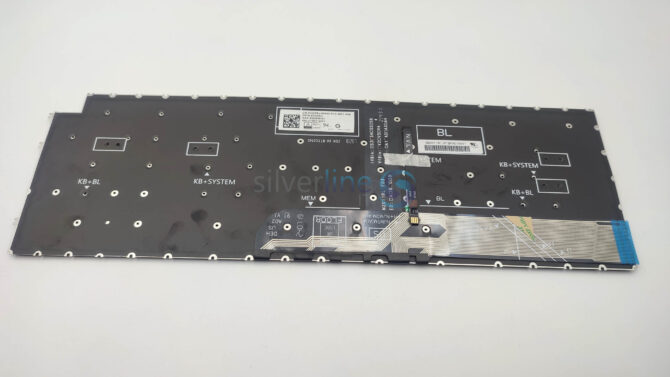 Dell Inspiron 15 3510 3511 15 5510 5515 5518 7510 / Dell Vostro 3510 3515 3525 5510 5515 7510 7620 5625 Backlit Keyboard Black 054WVM / 055P41 - Image 2