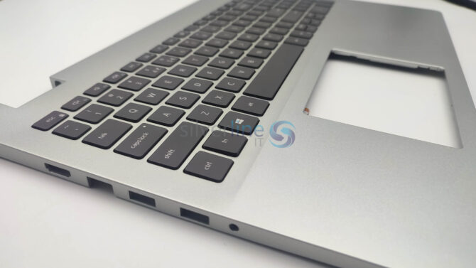 Dell Inspiron 3501/3502/3505 Palmrest With Backlit Keyboard Silver 064D8T