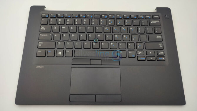 Dell Latitude E7480 E7490 Palmrest With Backlit Keyboard & Touchpad Button Left and Right Keys 0TDYRC 0H2TVN 0C2WMR - Image 3