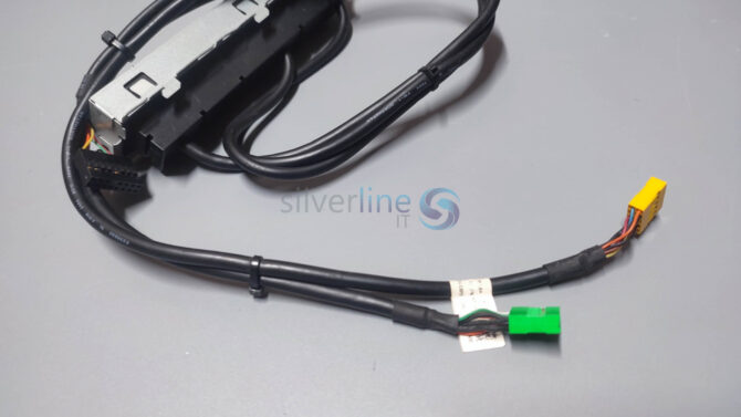 Dell Optiplex 3010 Front IO USB Panel Board With Cables C8pd6 0C8PD6