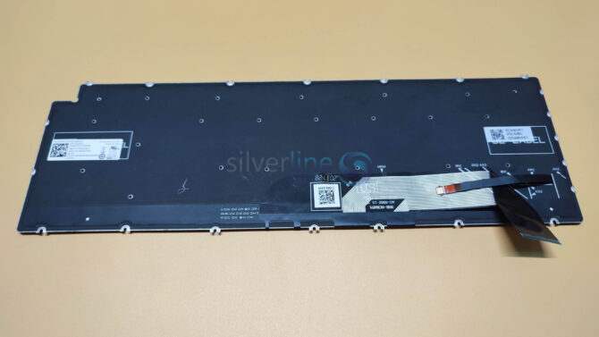 Dell Inspiron 5501 / 5502 / 5584 / 5590 / 5593 / 5594 5598 7501 7506 Backlit Keyboard 0GHTYC Silver - Image 2