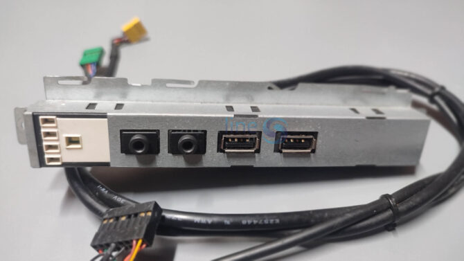 Dell Optiplex 3010 DT, 390 MT Front USB / Audio / Port Panel with Cables 0R4V2G - Image 2