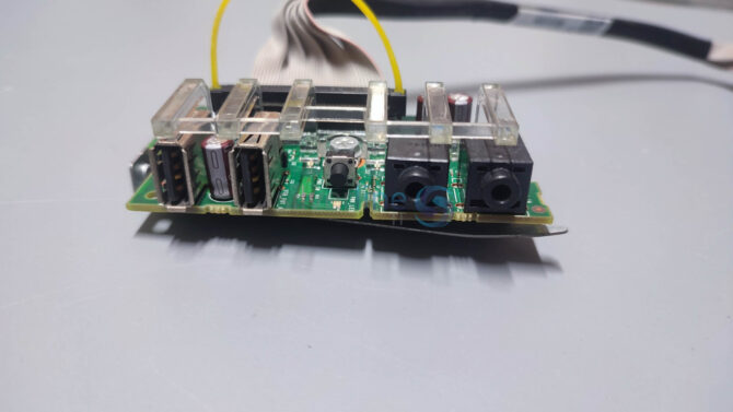 Dell Optiplex 330 360 755 760 780 Power Button Switch Board / USB Audio Control Panel w/cable HU390 0RY698 0WR796 - Image 2