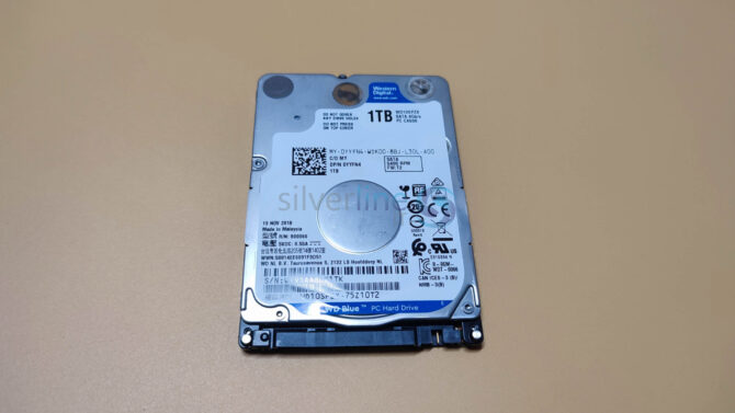 WD HDD 2.5" 1TB SATA 5400 RPM (BLUE) 7MM