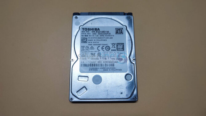 TOSHIBA 1TB INTERNAL LAPTOP SATA HARD DISK 9MM - Image 3