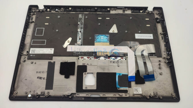 Lenovo ThinkPad T14s Gen 1 Palmrest With Keyboard Fingerprint C-Cover 5M10Z41401 - Image 2