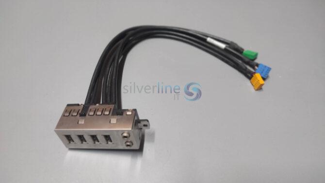 HP Compaq 6300 6200 Pro I/O USB Audio Panel 628565-001 - Image 3