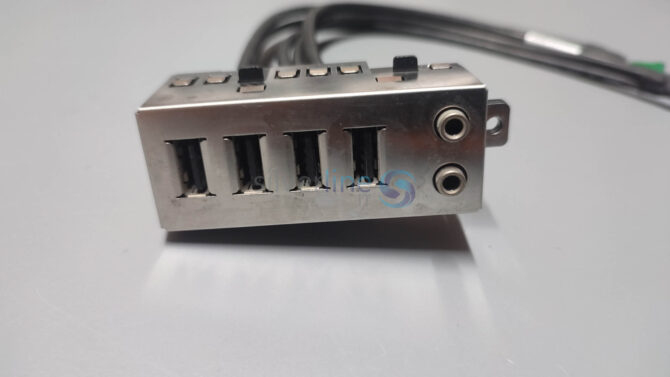 HP Compaq 6300 6200 Pro I/O USB Audio Panel 628565-001 - Image 2