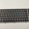 HP Probook 4540s 4545s 4740s 4745s Keyboard With Frame Gray 701485-001 / 683491-001 / 702237-001