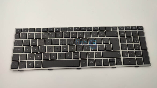 HP Probook 4540s 4545s 4740s 4745s Keyboard With Frame Gray 701485-001 / 683491-001 / 702237-001