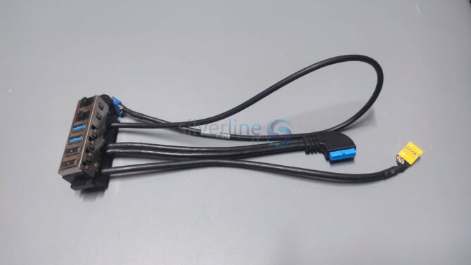 HP EliteDesk 800 ProDesk 600 G1 SFF Front I/O USB Audio Assembly 711581-001 - Image 3