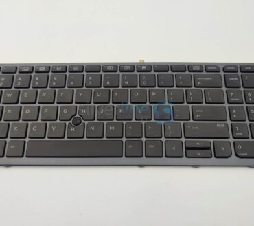 HP Zbook 15 G3 17 G3 Backlit+Pointer US Keyboard With Frame 848311-001