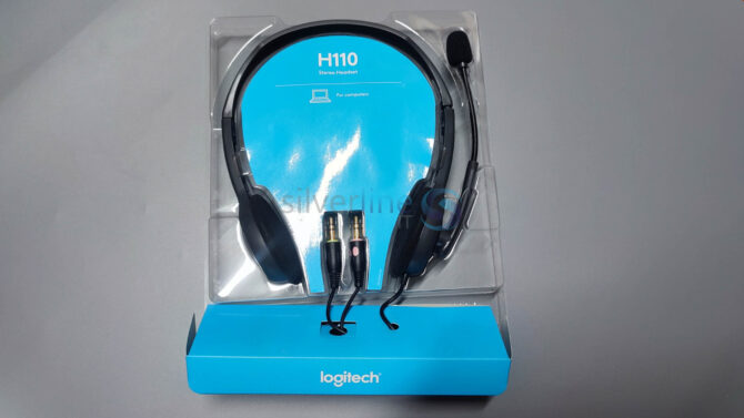 LOGITECH STEREO HEAD PHONE H110 - Image 3