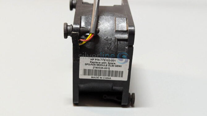 HP ProLiant DL80 Gen9 G9 Server Redundant Fan Module 790536-001 778102-001