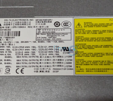 HP Z820 Workstation 1125W Power Supply 632914-001 / 623196-001 / 716646-001