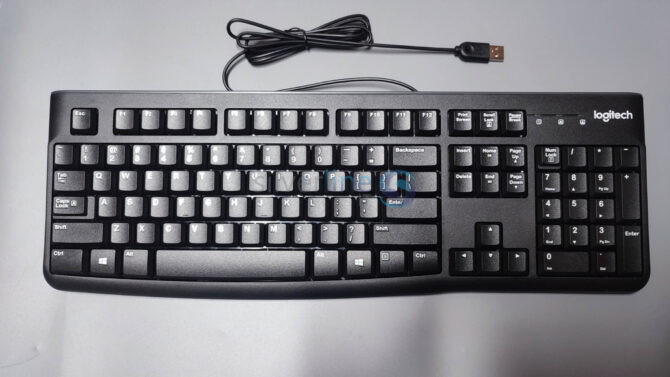 LOGITECH USB K120 KEYBOARD 920-002582 - Image 3