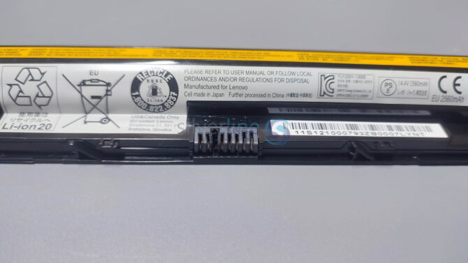 Lenovo IdeaPad G400s G500s G510s Battery L12S4E01 - Image 3