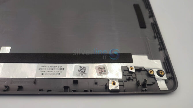 HP 250 G7 255 G7 Gray LCD Back Cover L49987-001