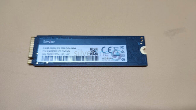 LEXAR 512GB NVME M.2 2280 PCIE SSD NM620
