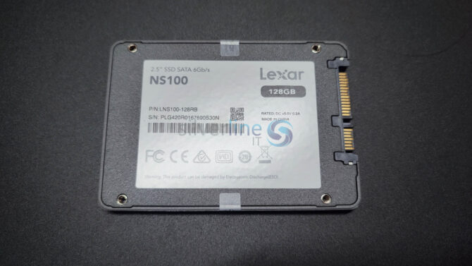LEXAR 128GB NS100 SATA SSD - Image 2