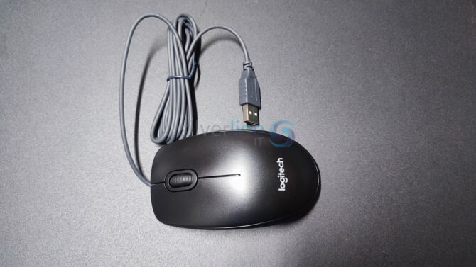 LOGITECH M90 USB WIRED MOUSE 910-001795 (BLACK ) - Image 3