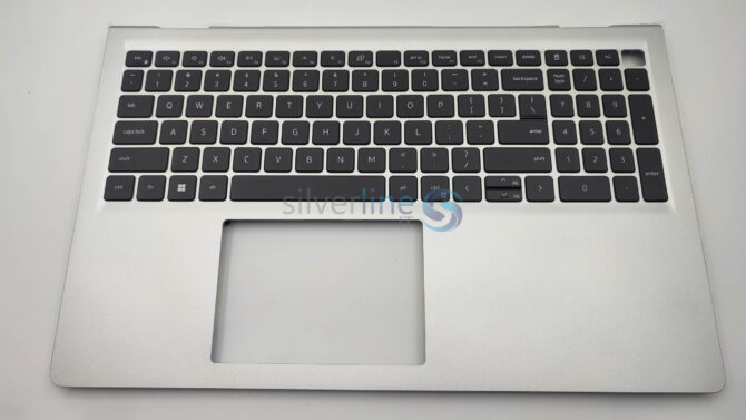 Dell Inspiron 3510/3511/3515/3520/3521/3525 Palmrest with Backlit Keyboard 00GTPK / 0HM1XV / N8PX8 (SILVER) - Image 3