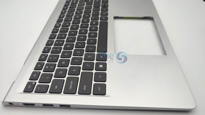 Dell Inspiron 3510/3511/3515/3520/3521/3525 Palmrest with Backlit Keyboard 00GTPK / 0HM1XV / N8PX8 (SILVER)