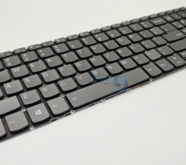 Lenovo IdeaPad 130-15AST / 130-15IKB / 330-15IGM With ON-Off Key and Grey Color Backlit Keyboard (81H5) / (81H7) / (81D1)