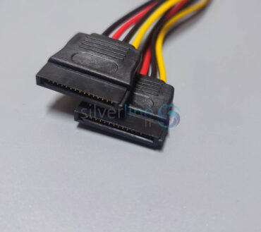 15 PIN Sata Power Cable Male To Female 2 SATA Splitter