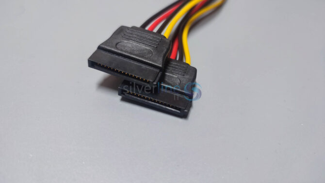 15 PIN Sata Power Cable Male To Female 2 SATA Splitter